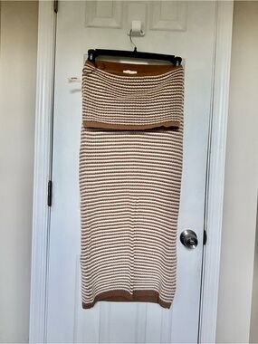 2PC Tube Top and Maxi Skirt Set